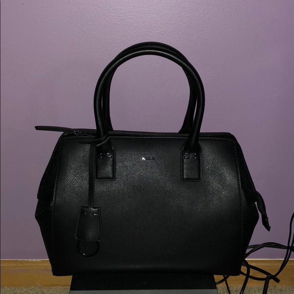 Aldo Black satchel purse